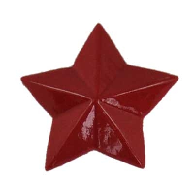 Red Star Flatback Craft Embellishment