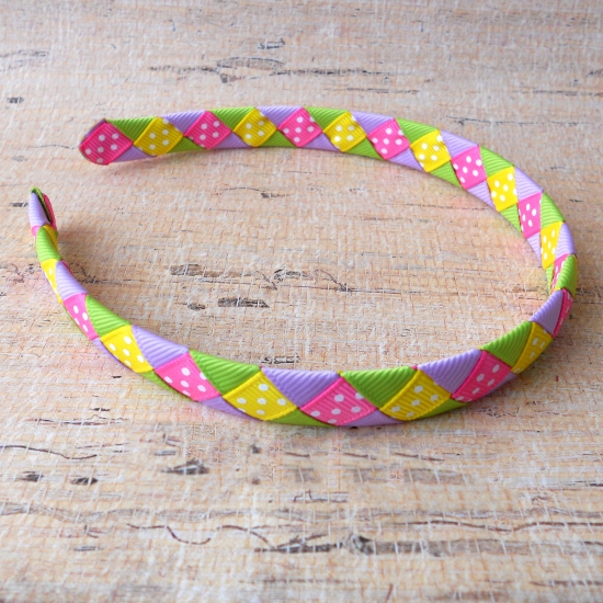 Basic Ribbon Woven Headband Tutorial