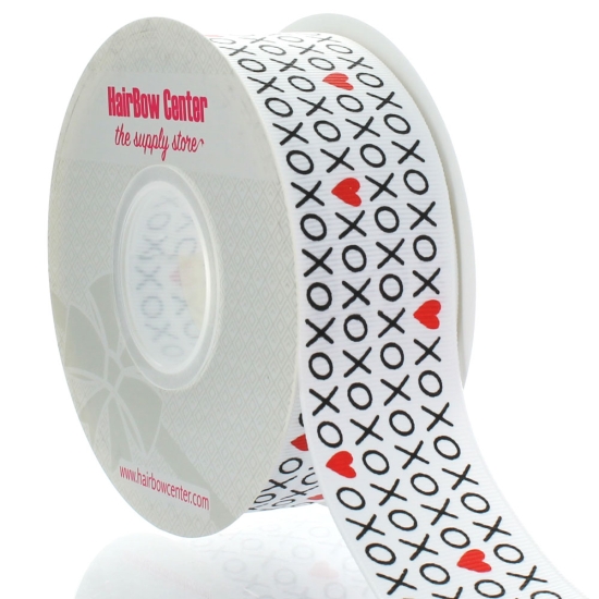 1.5" XOXO Grosgrain Ribbon