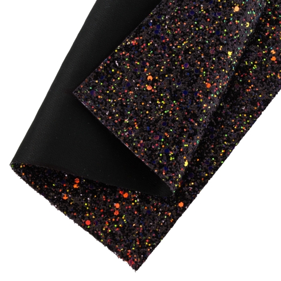 Chunky Glitter Canvas Sheets Galaxy