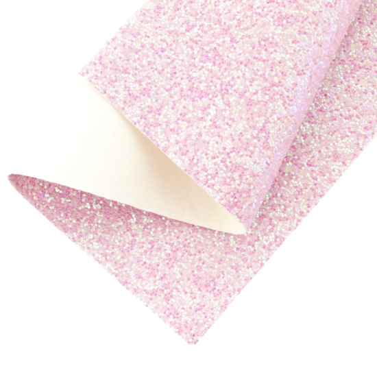 Chunky Glitter Canvas Sheets Light Lavender