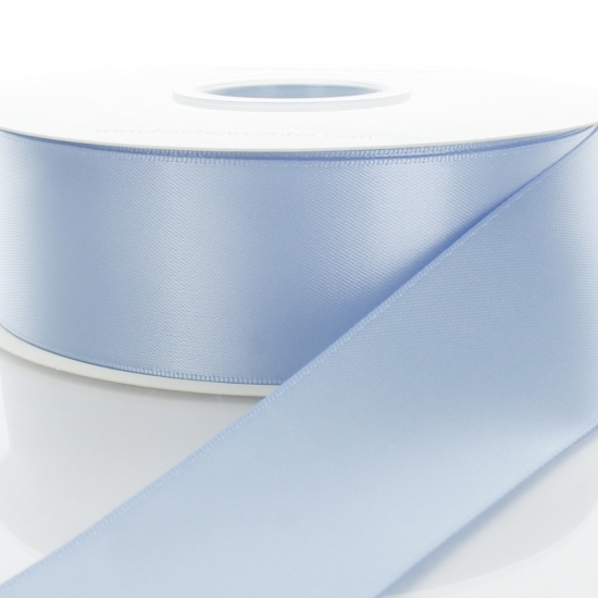 Dusty Blue Double Faced Satin Ribbon 333