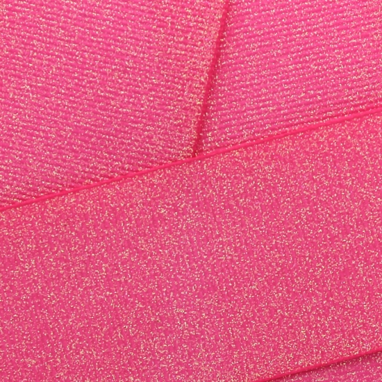 Hot Pink Dazzle Glitter Grosgrain Ribbon 156