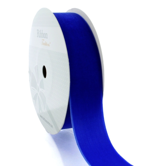 Cobalt Blue Velvet Ribbon