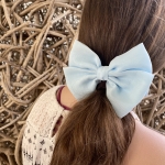 Chiffon Fabric Hair-Bow Pack - 6pc