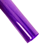 Glitter Transparent Jelly Sheets Purple