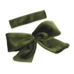 3.5" Small Velvet Tied Bow DIY