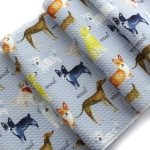 Dogs Bullet Fabric