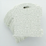 Classic Damask Hair-Bow Display Cards