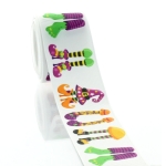 1.5" Halloween Witch Feet Grosgrain Ribbon