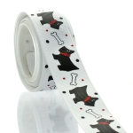 7/8" Scottie Dog Grosgrain Ribbon