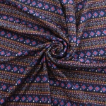 Cobalt Aztec DBP Fabric