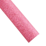 Fine Glitter Canvas Sheet Strawberry Pink