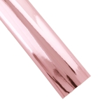 High Gloss Mirror Jelly Felt Sheets Rose Gold