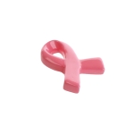 Pink Cancer Awareness Ribbon Flatback Craft Embellishment