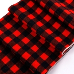 Cozy Red/Black Check Plaid Bullet Fabric