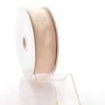 1.5" Wired Sheer Organza Ribbon