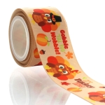 1.5" Turkey Time Grosgrain Ribbon