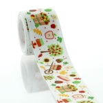 1.5" Fall Apple Harvest Grosgrain Ribbon