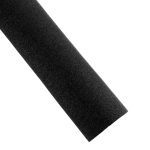 Fine Glitter Fabric Sheet Black