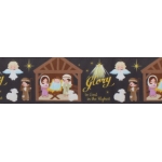 1.5" Christmas Nativity Grosgrain Ribbon