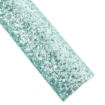 Chunky Glitter Canvas Sheets Seafoam