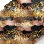 Cheetah Metallic Brush Strokes Bullet Fabric