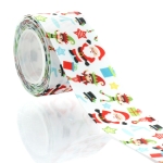 1.5" Santa and Elves Grosgrain Ribbon