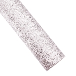 Medium Glitter Fabric Sheet Light Silver