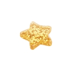 Gold Spangle Epoxy Star Flatback Craft Embellishment