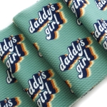 Retro Daddy's Girl Bullet Fabric