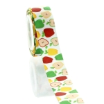 7/8" Fall Apples Grosgrain Ribbon