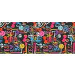 3" Tween Graffiti Grosgrain Ribbon