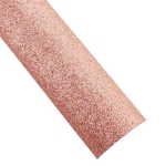 Fine Glitter Canvas Sheet Rose Gold