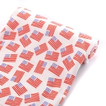 USA Flags Bullet Fabric