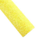 Chunky Glitter Canvas Sheets Lemon