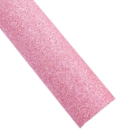 Fine Glitter Fabric Sheet Rose Pink