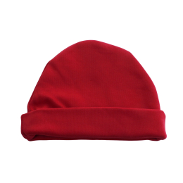 Fold-Up Knit Beanie Hat