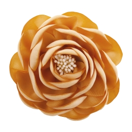 3.25" Open Ranunculus Fabric Flower