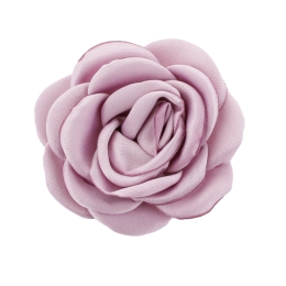 1.75" Singed Edge Rose Fabric Flower