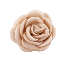 1.75" Singed Edge Rose Fabric Flower