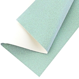 Fine Glitter Canvas Sheet Mineral Ice