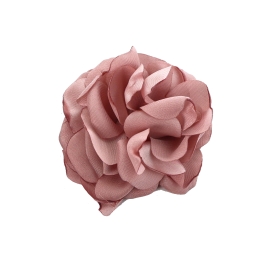 2" Open Rose Fabric Flower