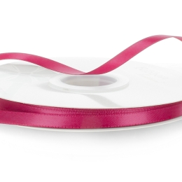 Raspberry Pink Double Faced Satin Ribbon 193