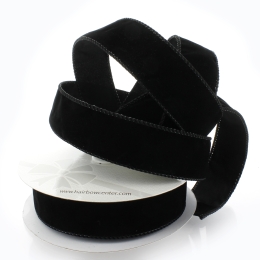 1.5" Wired Suede Velvet Ribbon