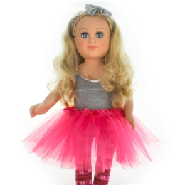 18" Doll or Pet Tutu 3-Layer Ballerina
