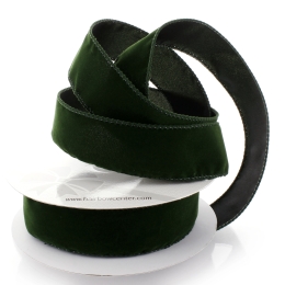 1.5" Wired Suede Velvet Ribbon