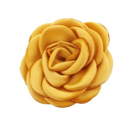 1.75" Singed Edge Rose Fabric Flower