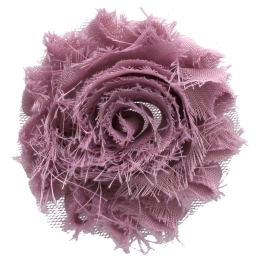 2.25" Shabby Fabric Flowers