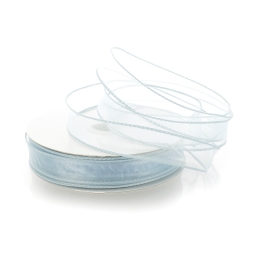 7/8" Wired Sheer Organza Ribbon